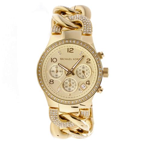 Michael Kors Damenuhr Gold, Uhren & Schmuck 